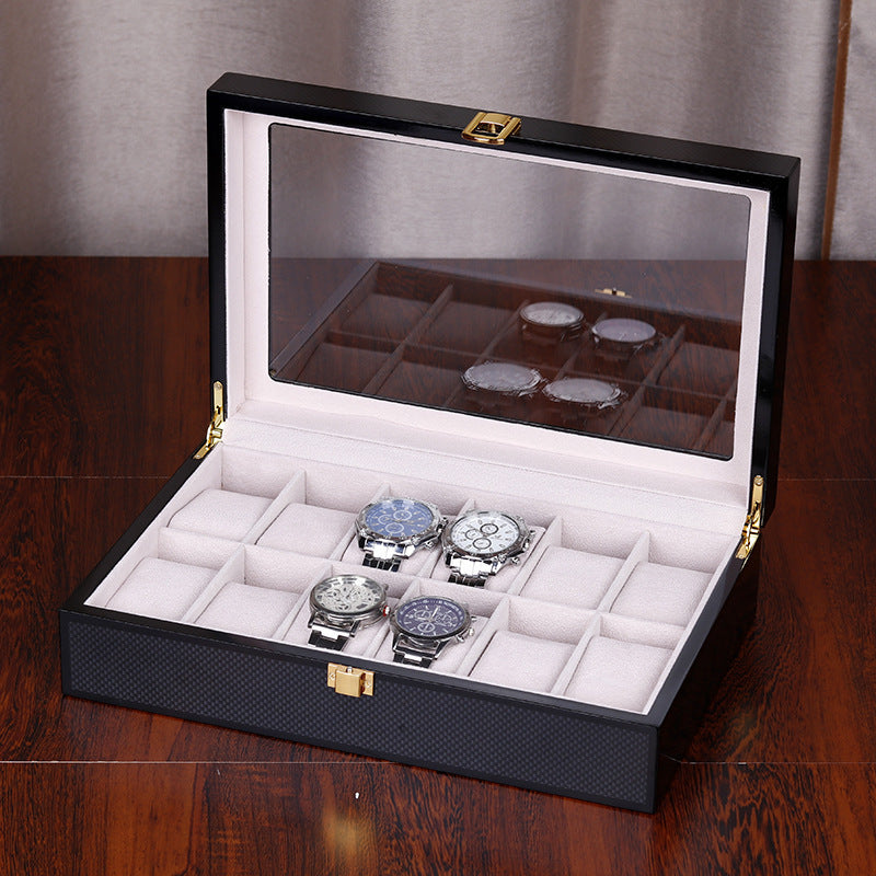 Baking Paint Watch Varnish Watch Storage Display Wooden Box
