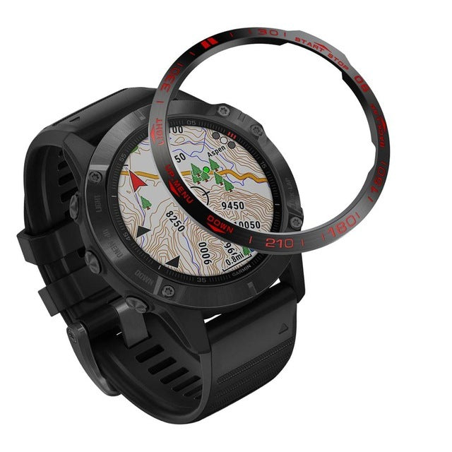 Stainless steel watch ring