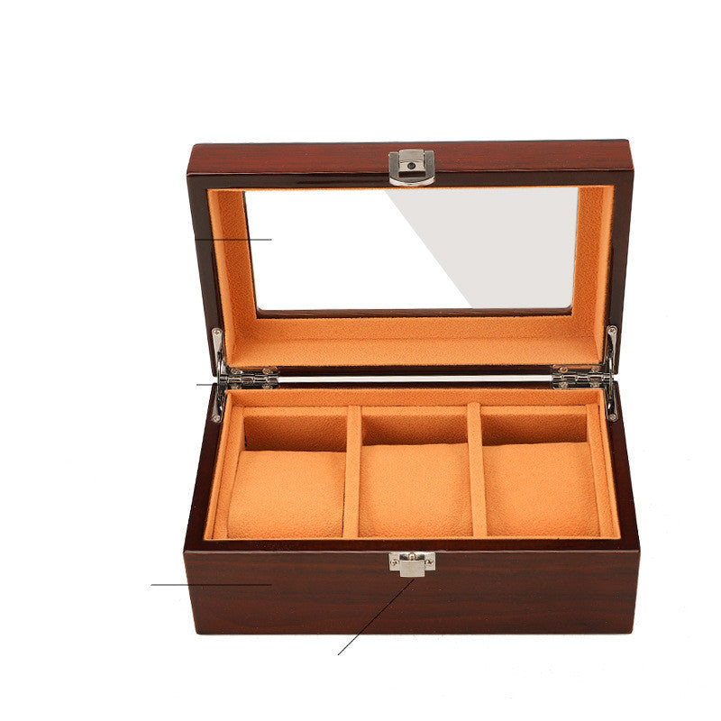 Multi-Position High-End Wooden Watch Box