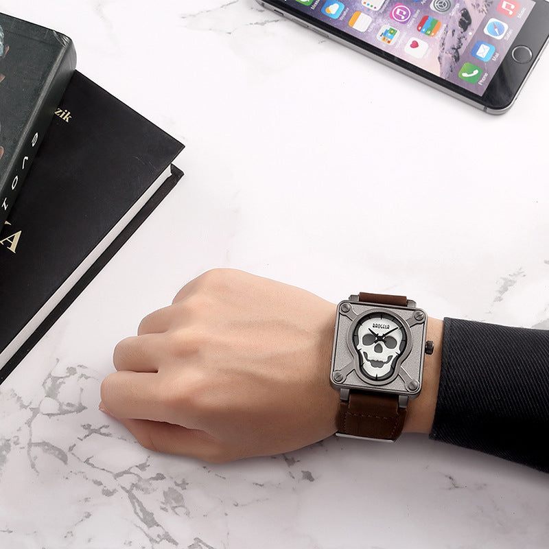 Personality fashion belt quartz watch