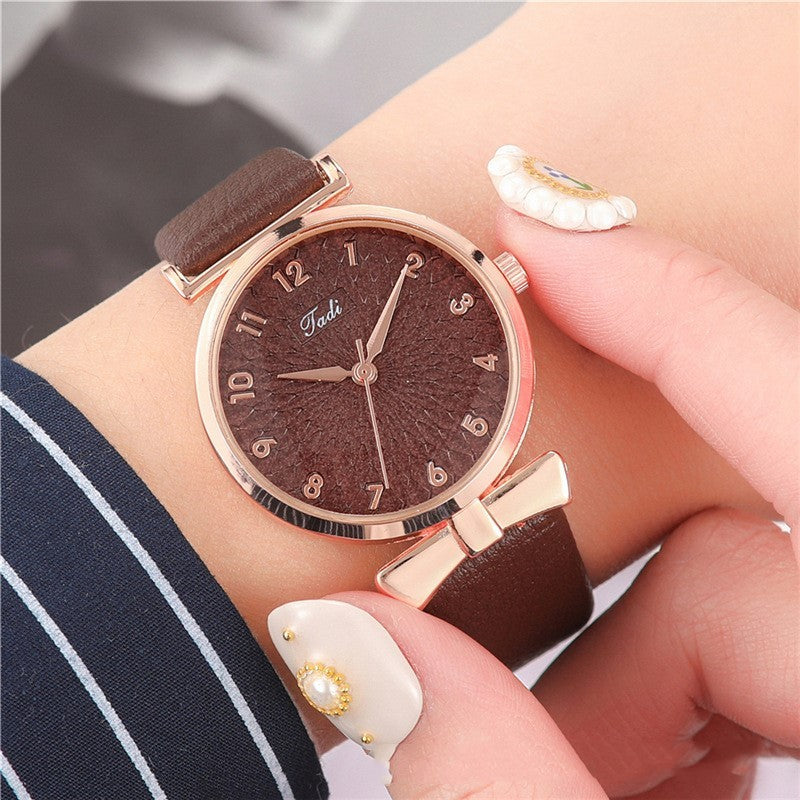 Ladies watch female student Korean style simple