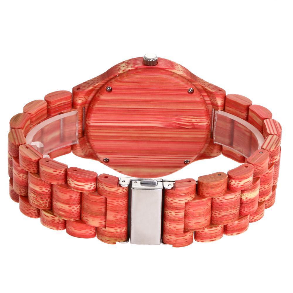 Orologio da uomo in bambù colorato, Orologio da donna in bambù colorato, Orologio da ragazzi in bambù colorato