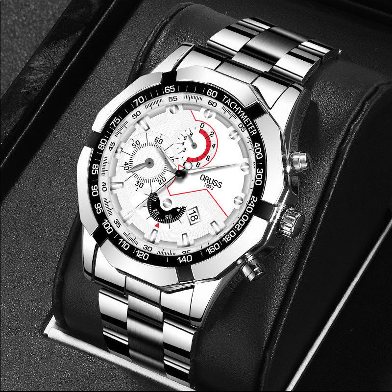 Men's Hollow Automatic Movement Luminous Waterproof Watch