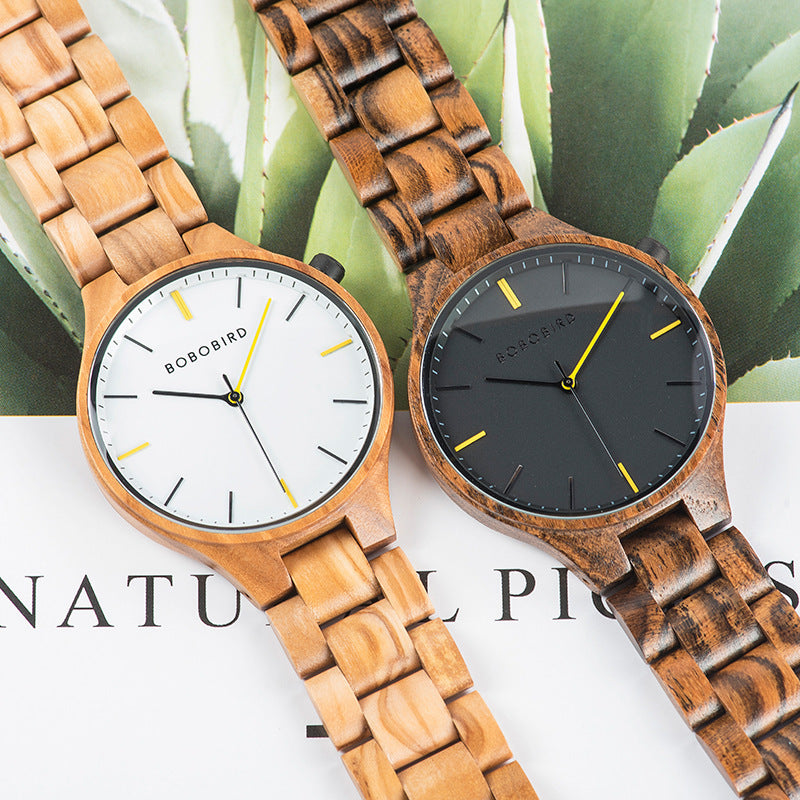Trendy Youth Leisure Business Wooden Watch
