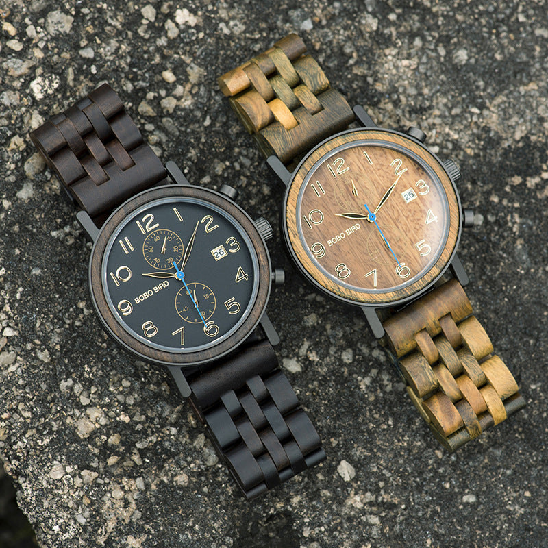 Men's Business Wooden Watch