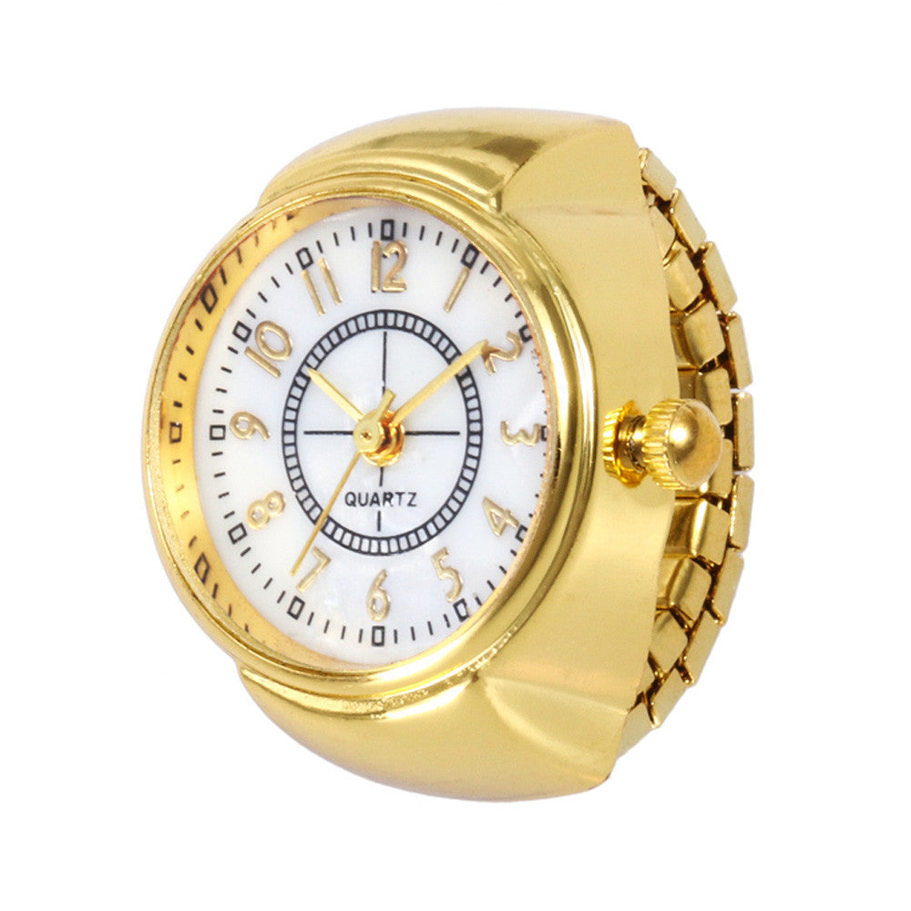 Gold Digital Ring Watch Student Watch Jewelry