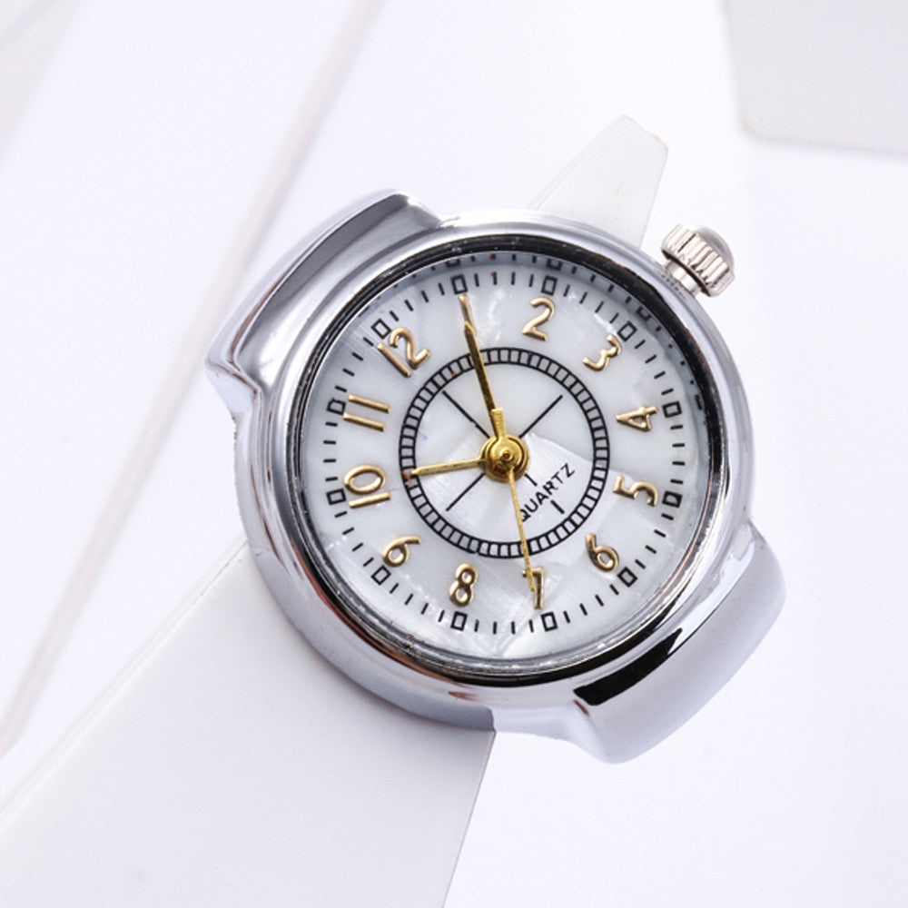 Gold Digital Ring Watch Student Watch Jewelry