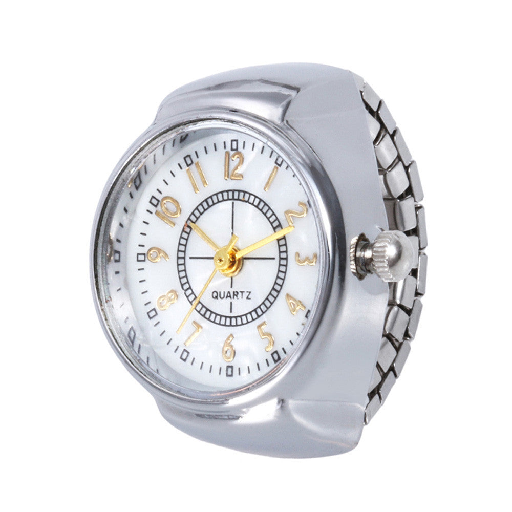Gold Digital Ring Watch Student Watch Jewelry