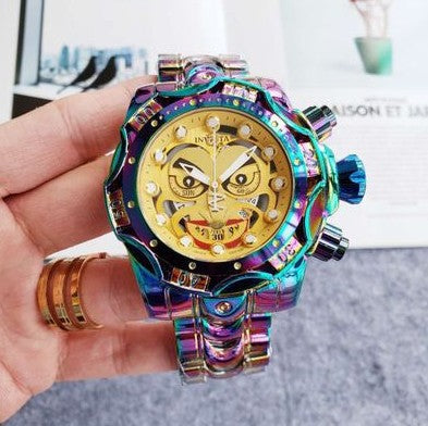 INVICTA Symphony Clown New Spot Brazil Hot Sale Invicta Series Men's Steel Belt Quartz Watch