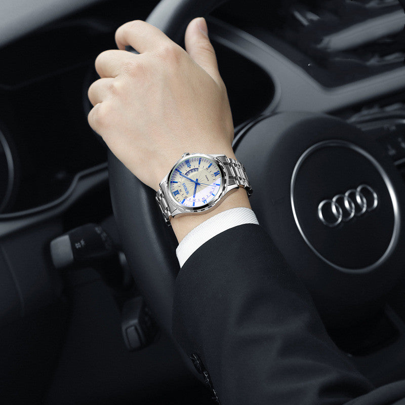 Waterproof quartz watch non-mechanical watch