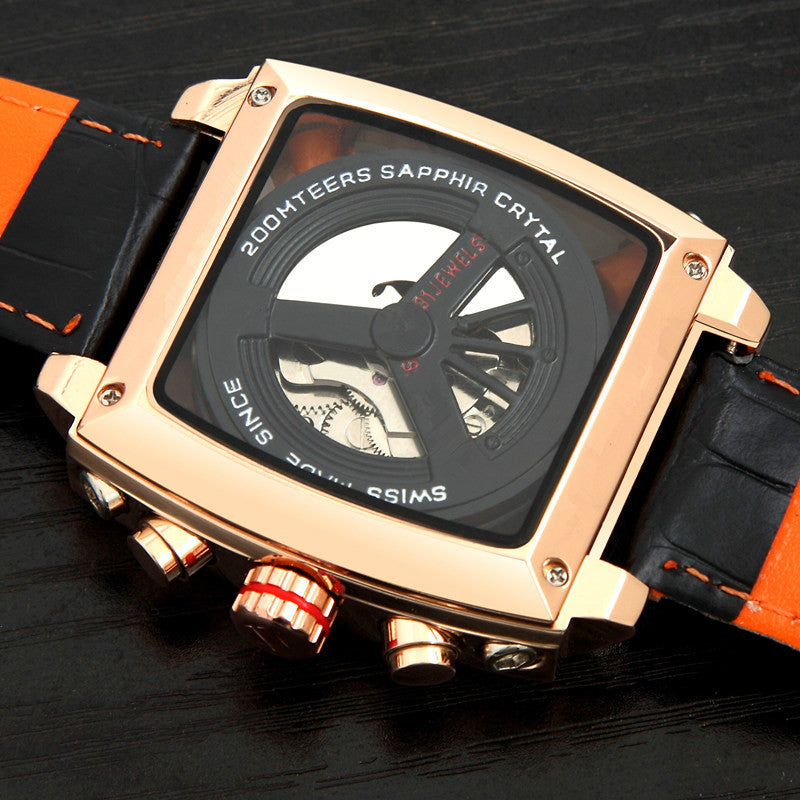Men's belt mechanical watch sports watch