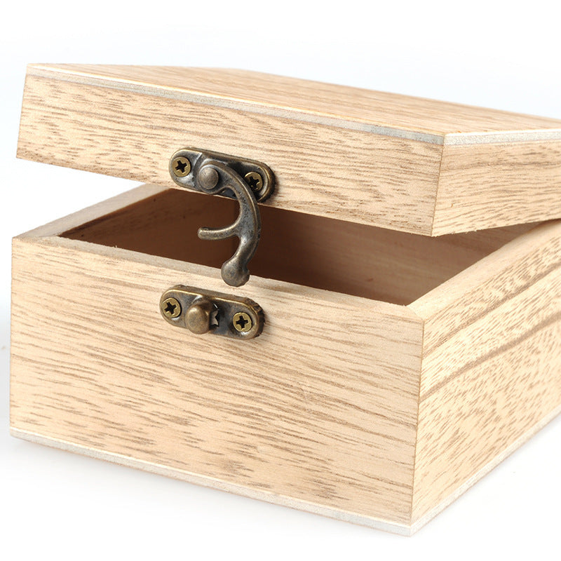 Wooden Watch Box Paulownia Craft Gift Box High-end Wooden Box