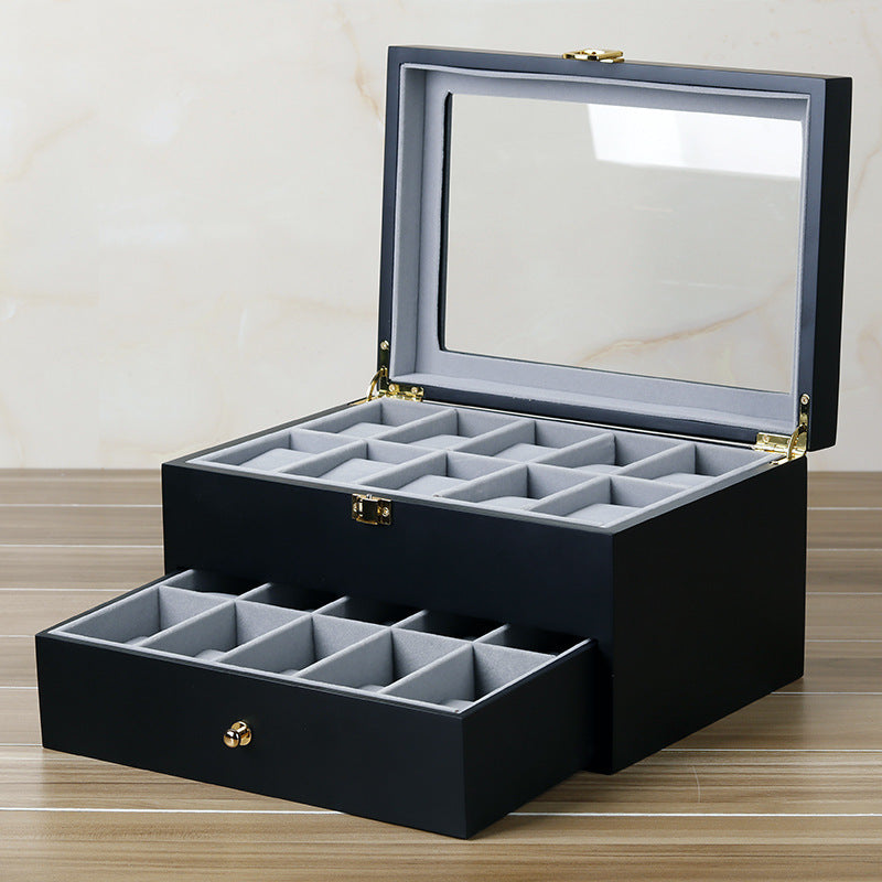 Baking Paint Watch Varnish Watch Storage Display Wooden Box