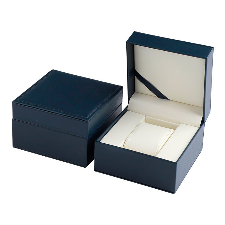 Black Matte Watch Box Wooden Storage