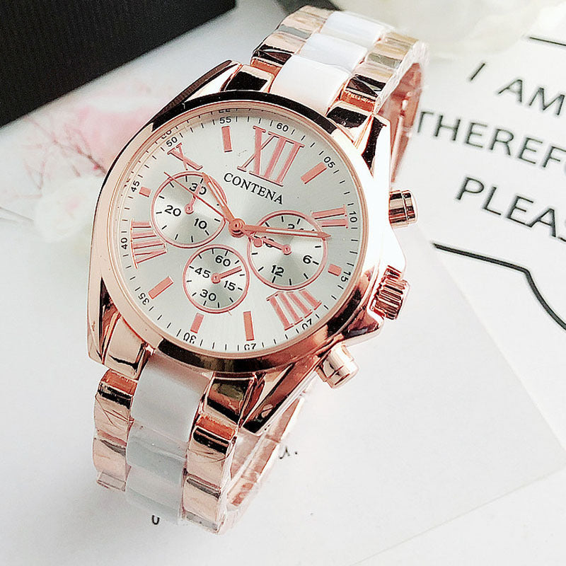 Fashion wristwatch for students, boys and girls, multicolor