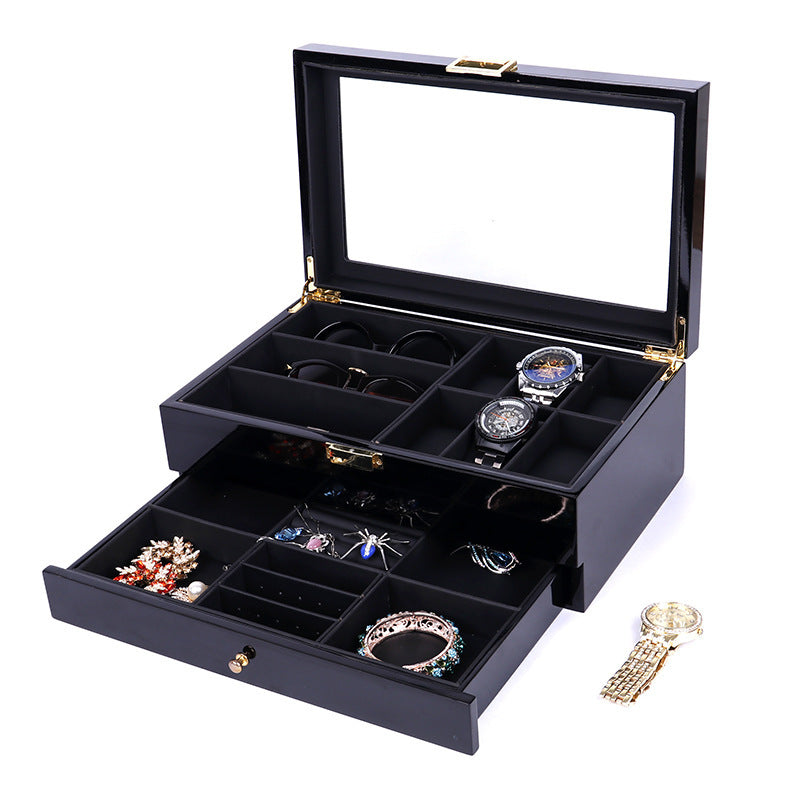 Baking Paint Watch Varnish Watch Storage Display Wooden Box