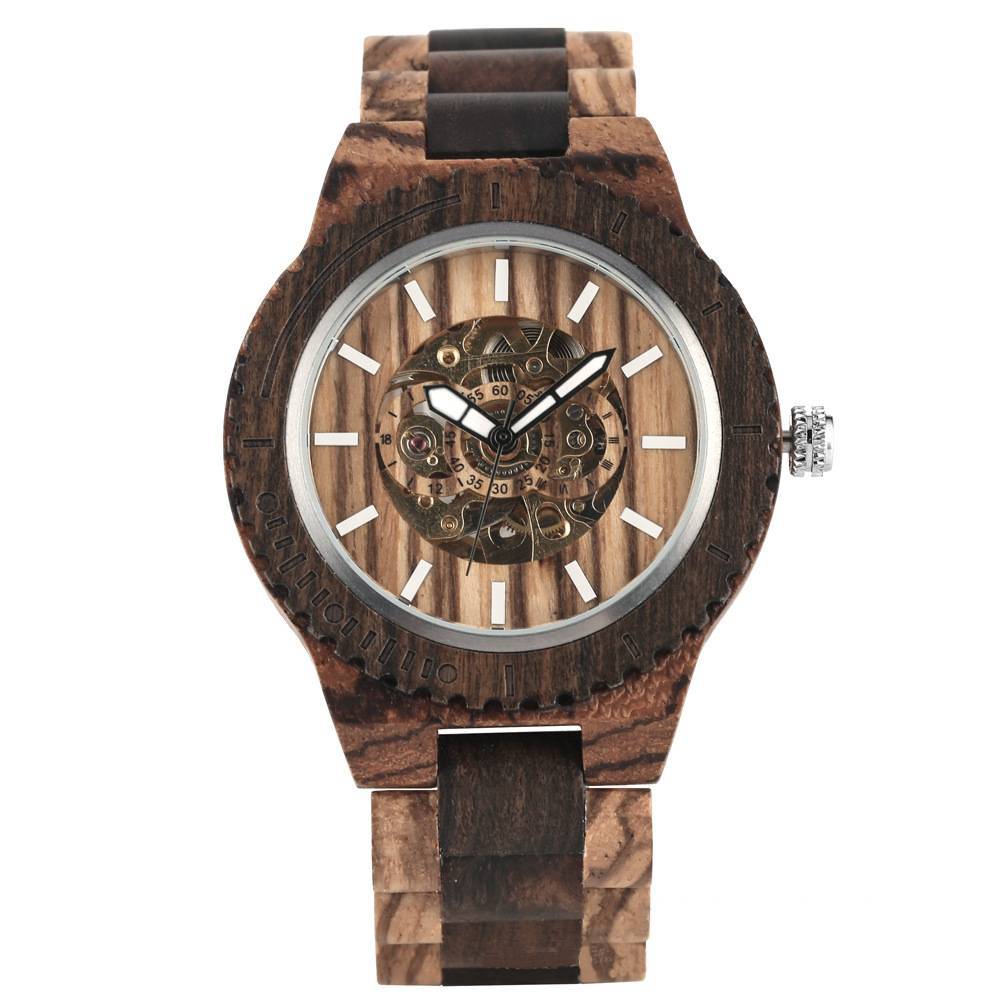 Automatic Wooden Watch