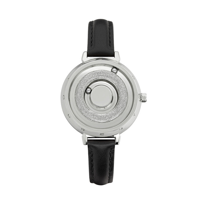 Women's Watch Fashion Magnetic Roller Belt