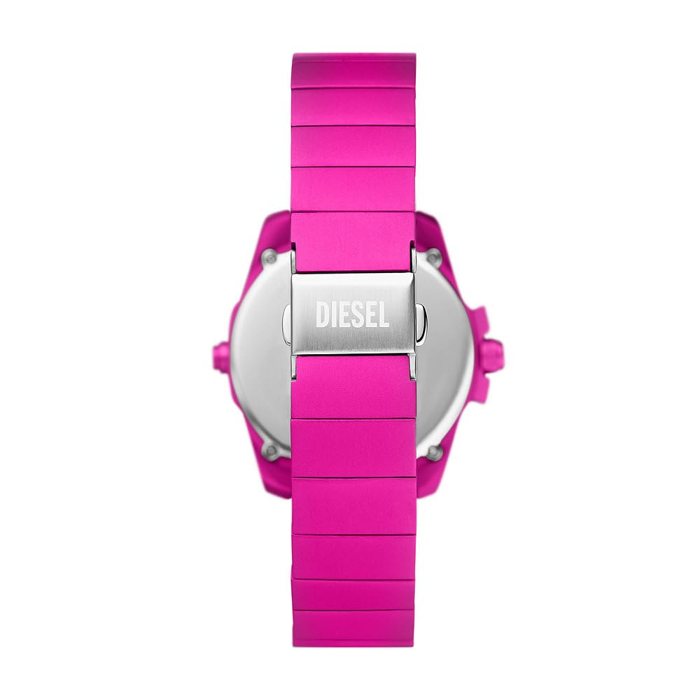 Diesel Orologio Baby Chief da uomo, movimento digitale con Cinturino in alluminio o acciaio inossidabile