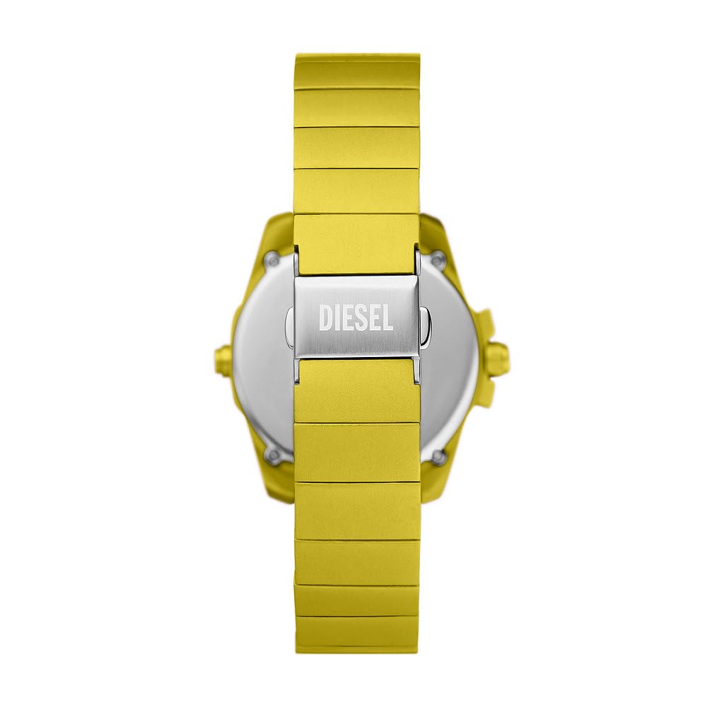 Diesel Orologio Baby Chief da uomo, movimento digitale con Cinturino in alluminio o acciaio inossidabile