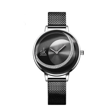 Rhinestone ladies watch