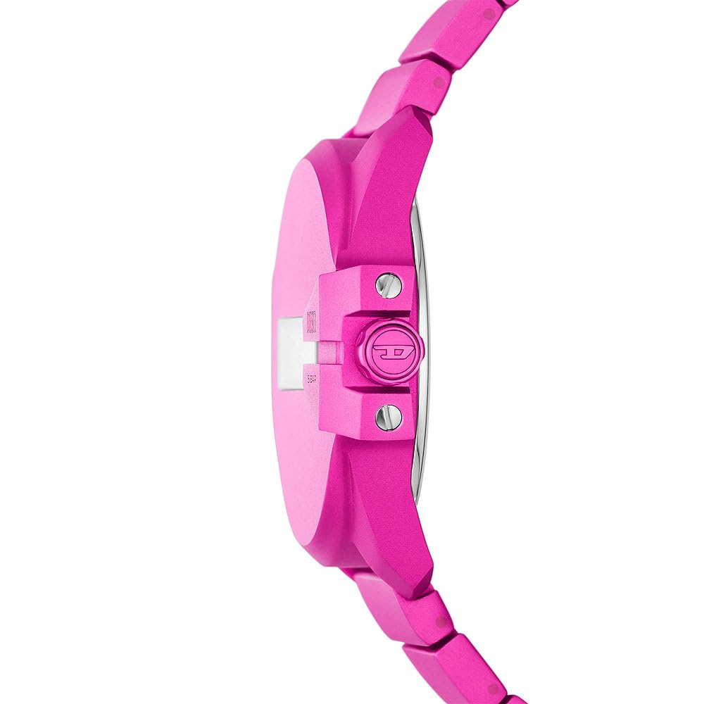 Diesel Orologio Baby Chief da uomo, movimento digitale con Cinturino in alluminio o acciaio inossidabile