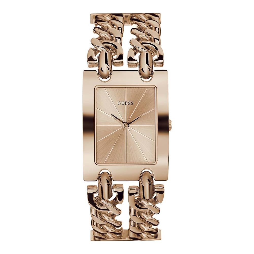 Guess - Orologio da donna Analogico Heavy Metal con cinturino in acciaio inox