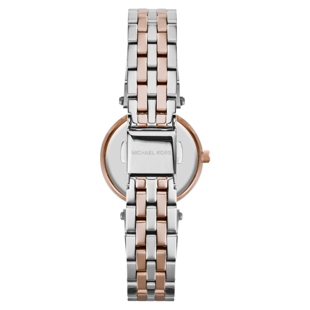Michael Kors Orologio Darci per donna, Movimento al quarzo a tre lancette in tonalità argento con cinturino in acciaio inossidabile