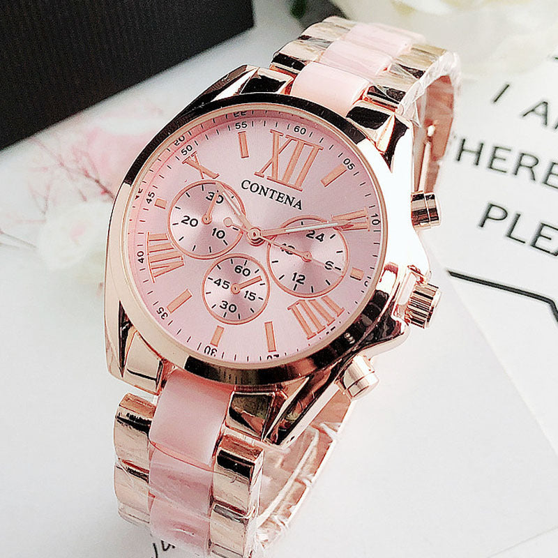 Fashion wristwatch for students, boys and girls, multicolor