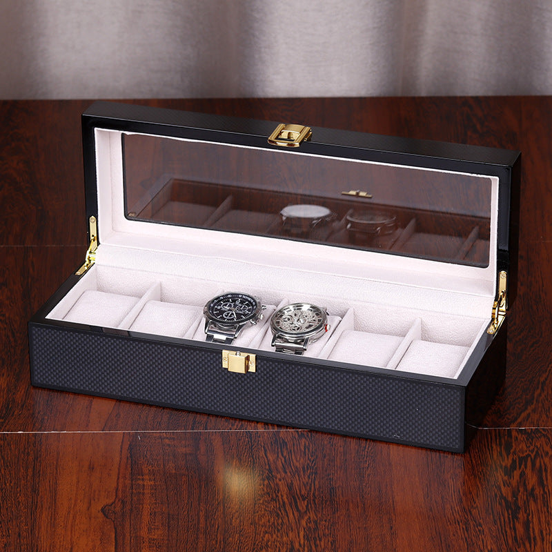 Baking Paint Watch Varnish Watch Storage Display Wooden Box