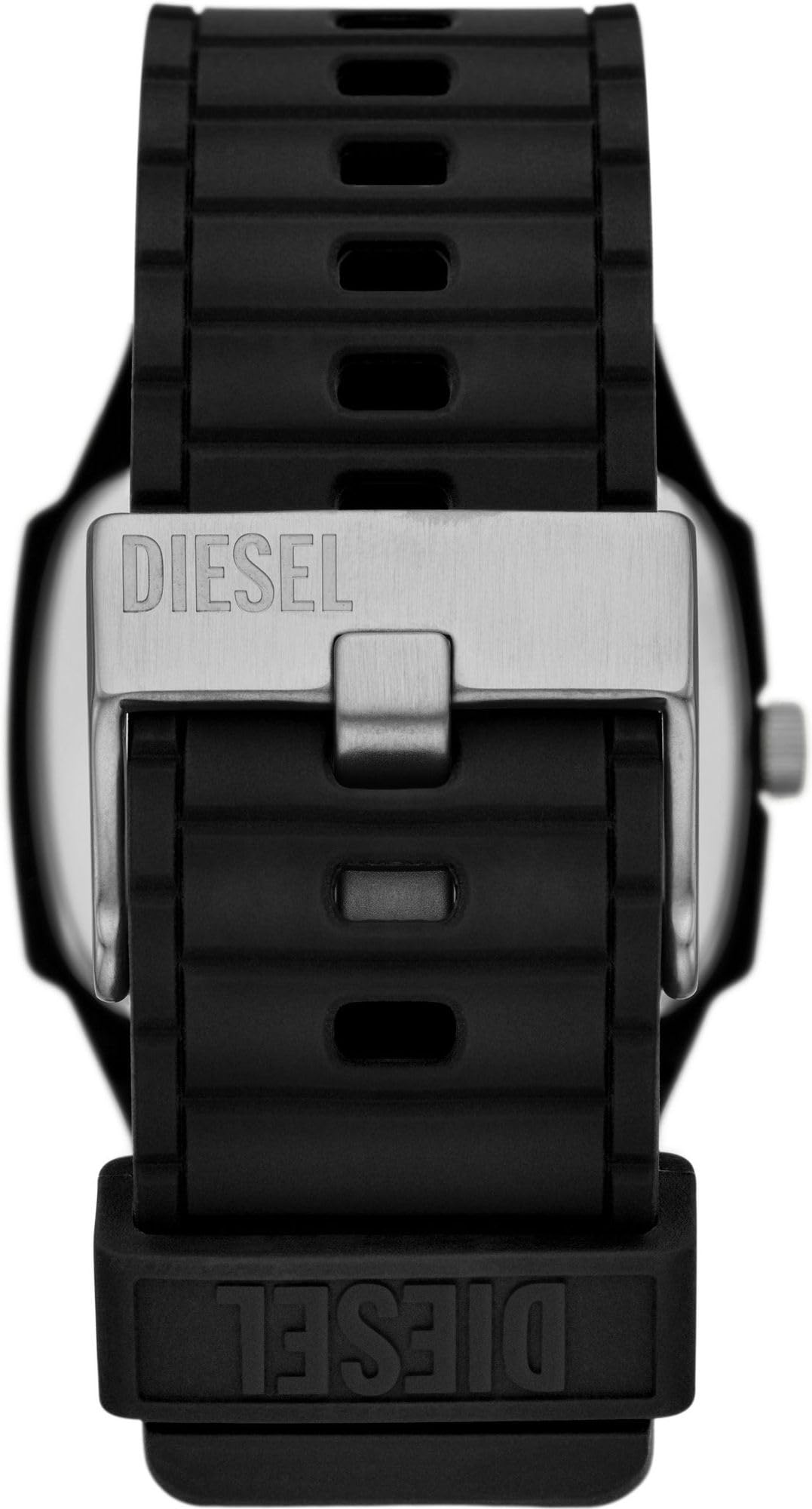 Diesel Orologio Cliffhanger da uomo, Movimento al quarzo a tre lancette con Cinturino in silicone, acciaio inox o pelle