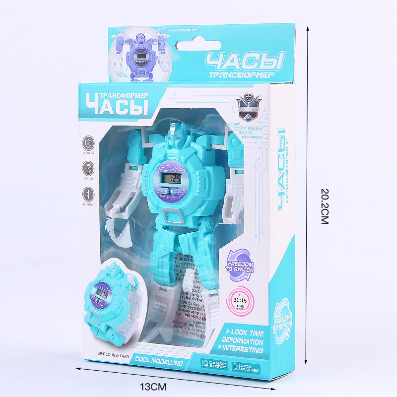 Children's Deformation Robot Watch Garden Small Gift Reward Prize