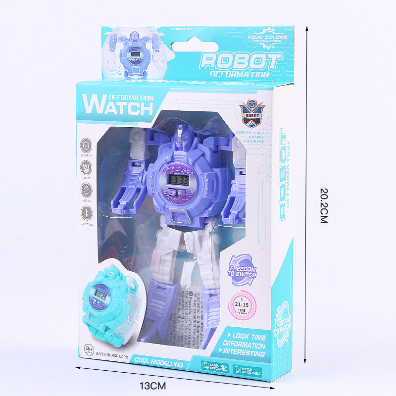 Children's Deformation Robot Watch Garden Small Gift Reward Prize