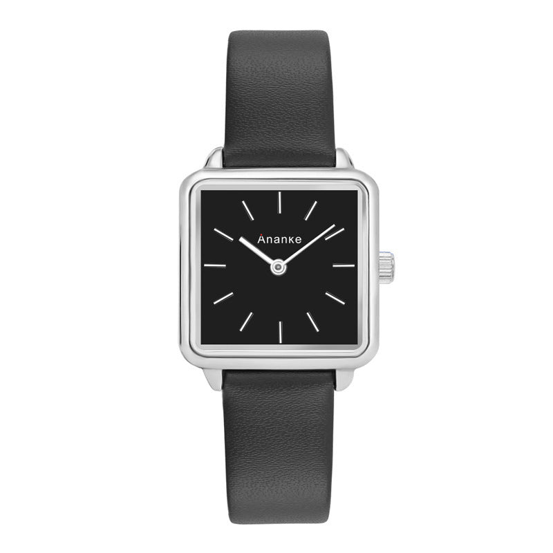 Waterproof Square Ladies Watch Movement