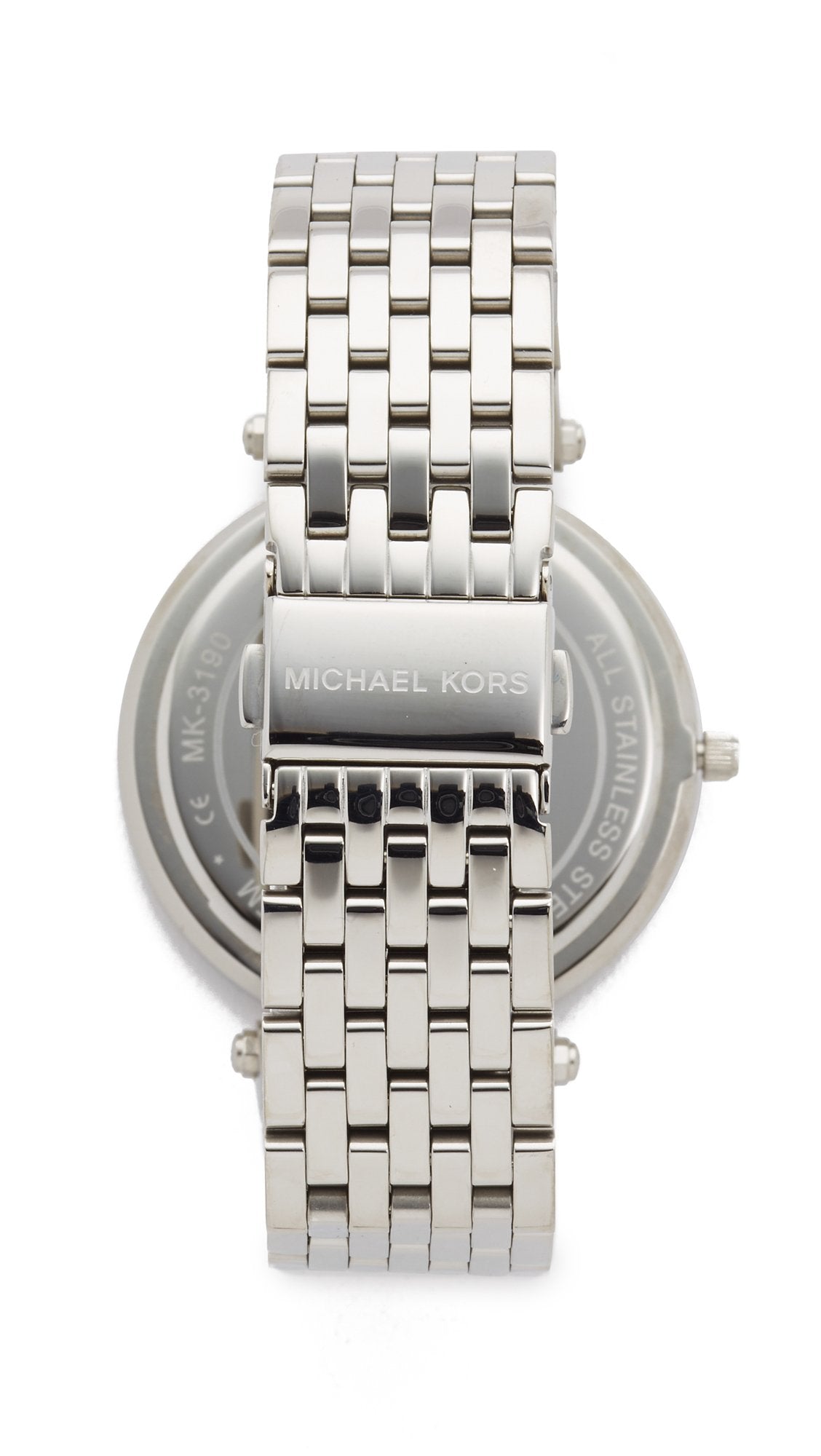 Michael Kors Orologio Darci per donna, Movimento al quarzo a tre lancette in tonalità argento con cinturino in acciaio inossidabile