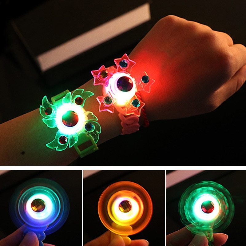 Creative spinning top watch