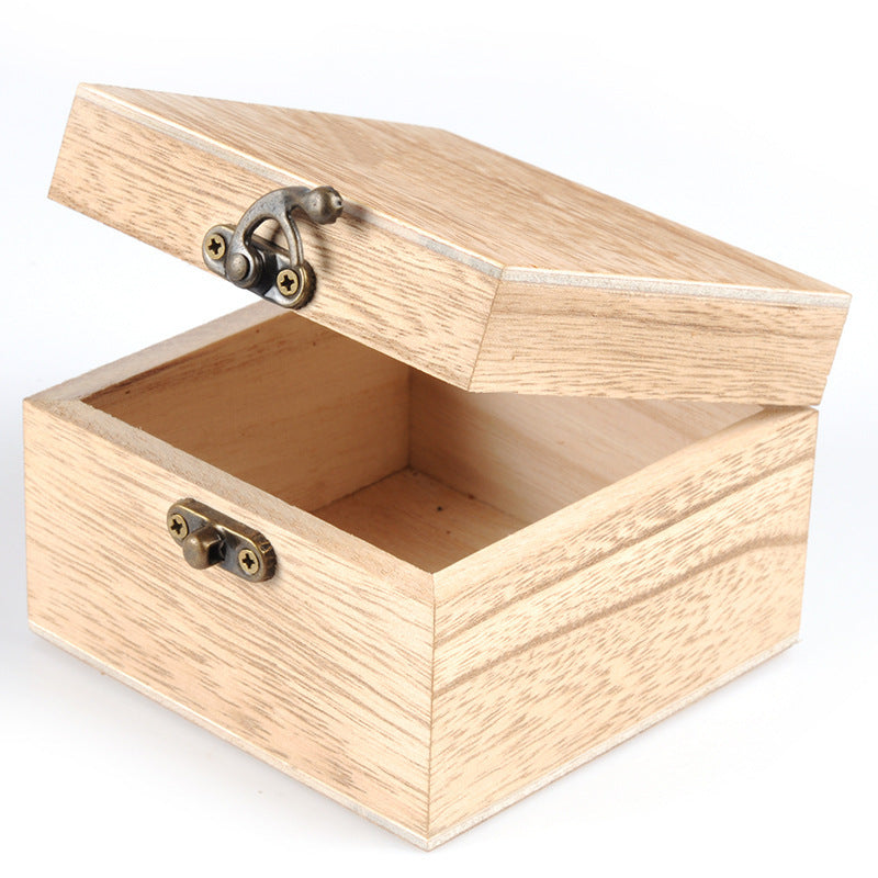 Wooden Watch Box Paulownia Craft Gift Box High-end Wooden Box