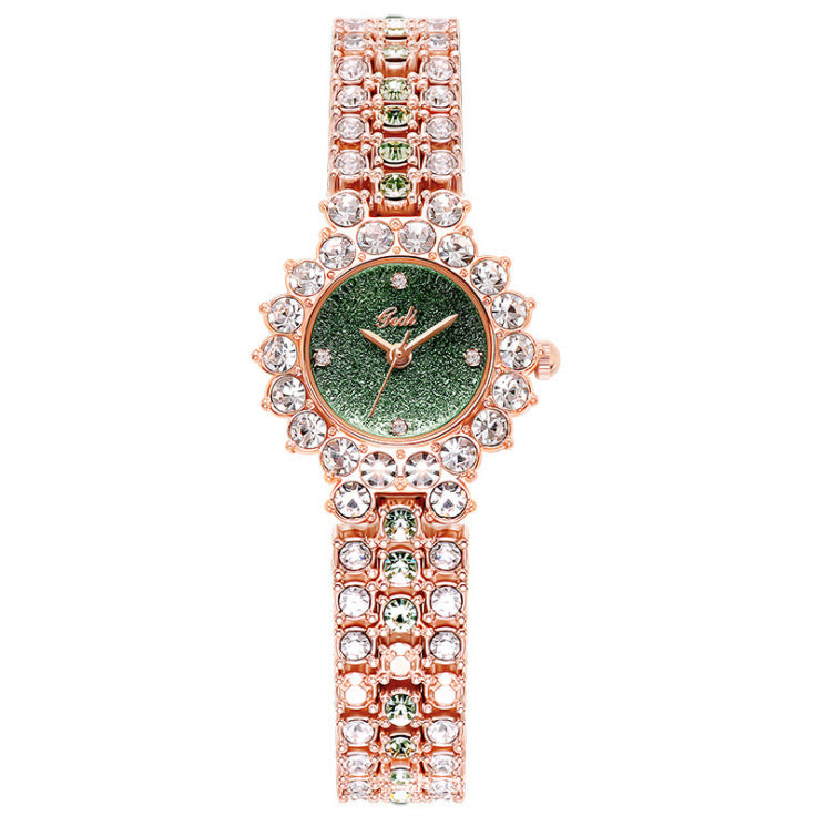 Fashion Personality New Green Ladies Watch