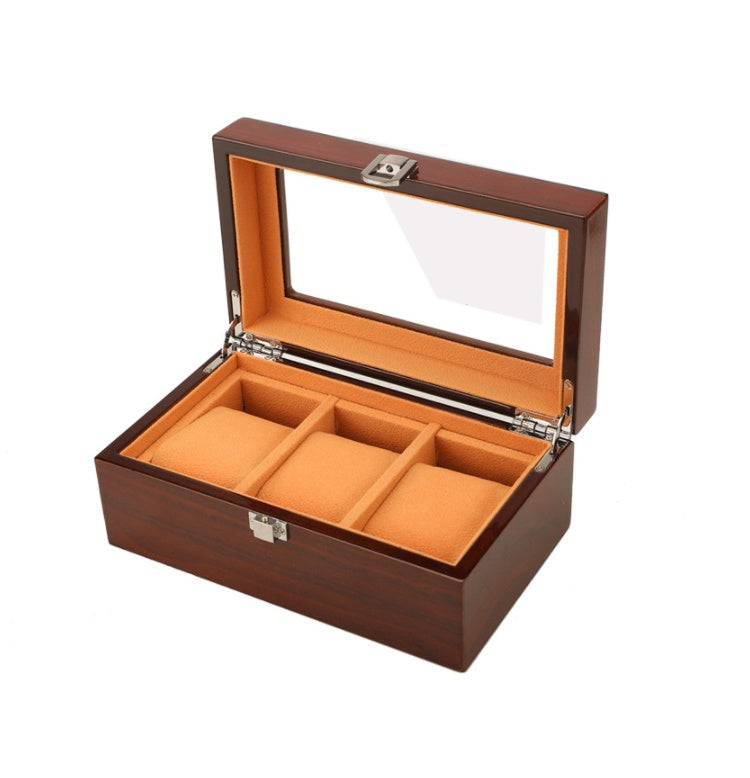 Multi-Position High-End Wooden Watch Box