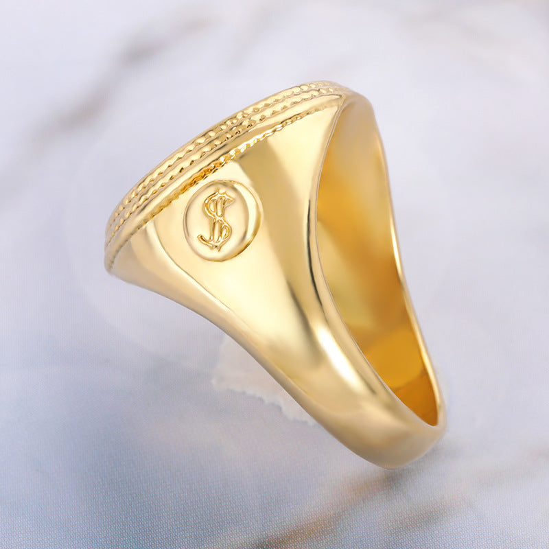 Men's And Women's Watch Ring Hip-hop Style