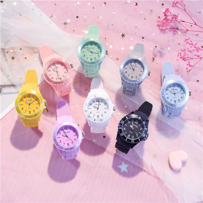Special watch for exams for girls and boys, junior high school students, simple junior and high school waterproof, drop-proof and silent children's watch