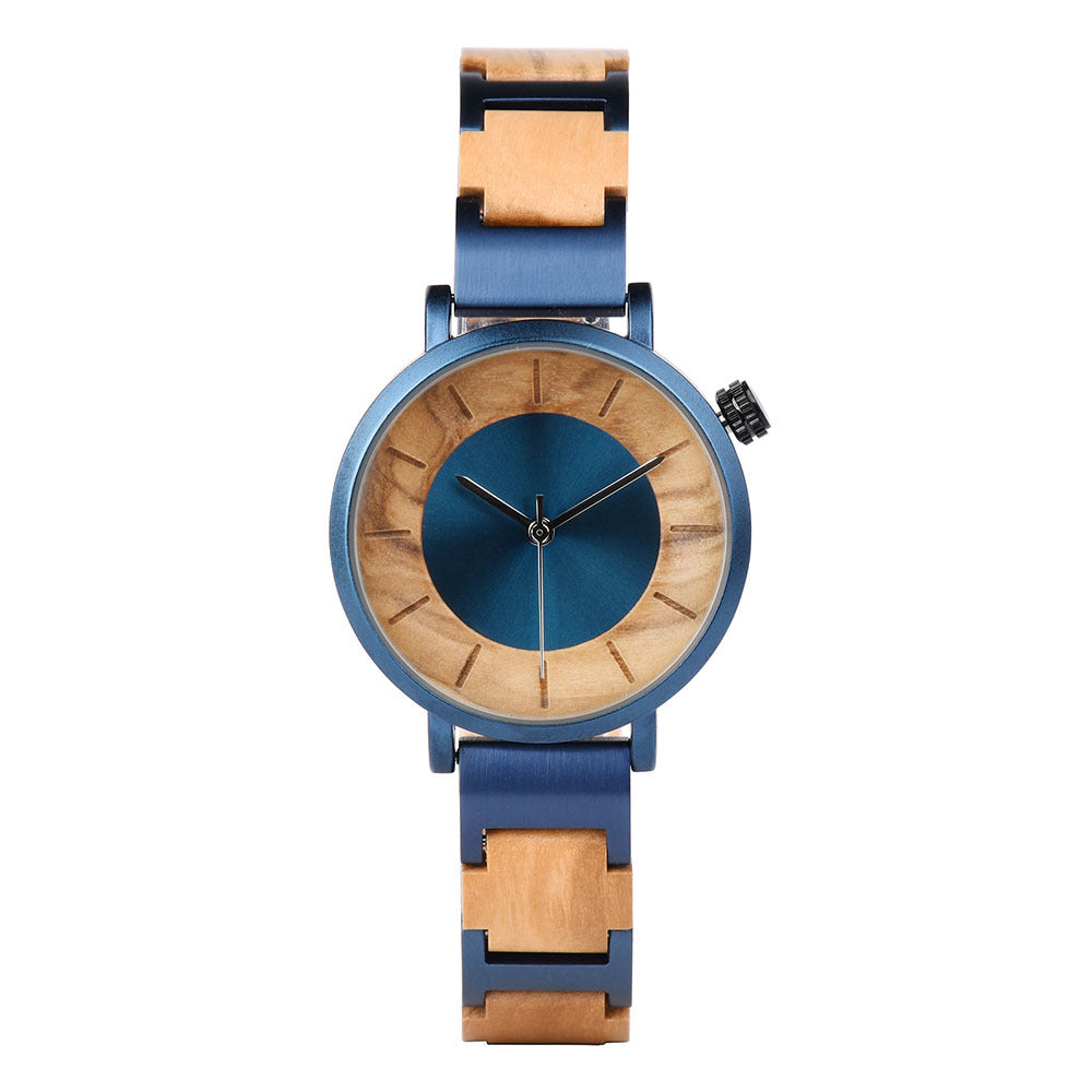 DODO DEER Factory direct sales walnut watch Amazon Shopee LOGO customized wood watch