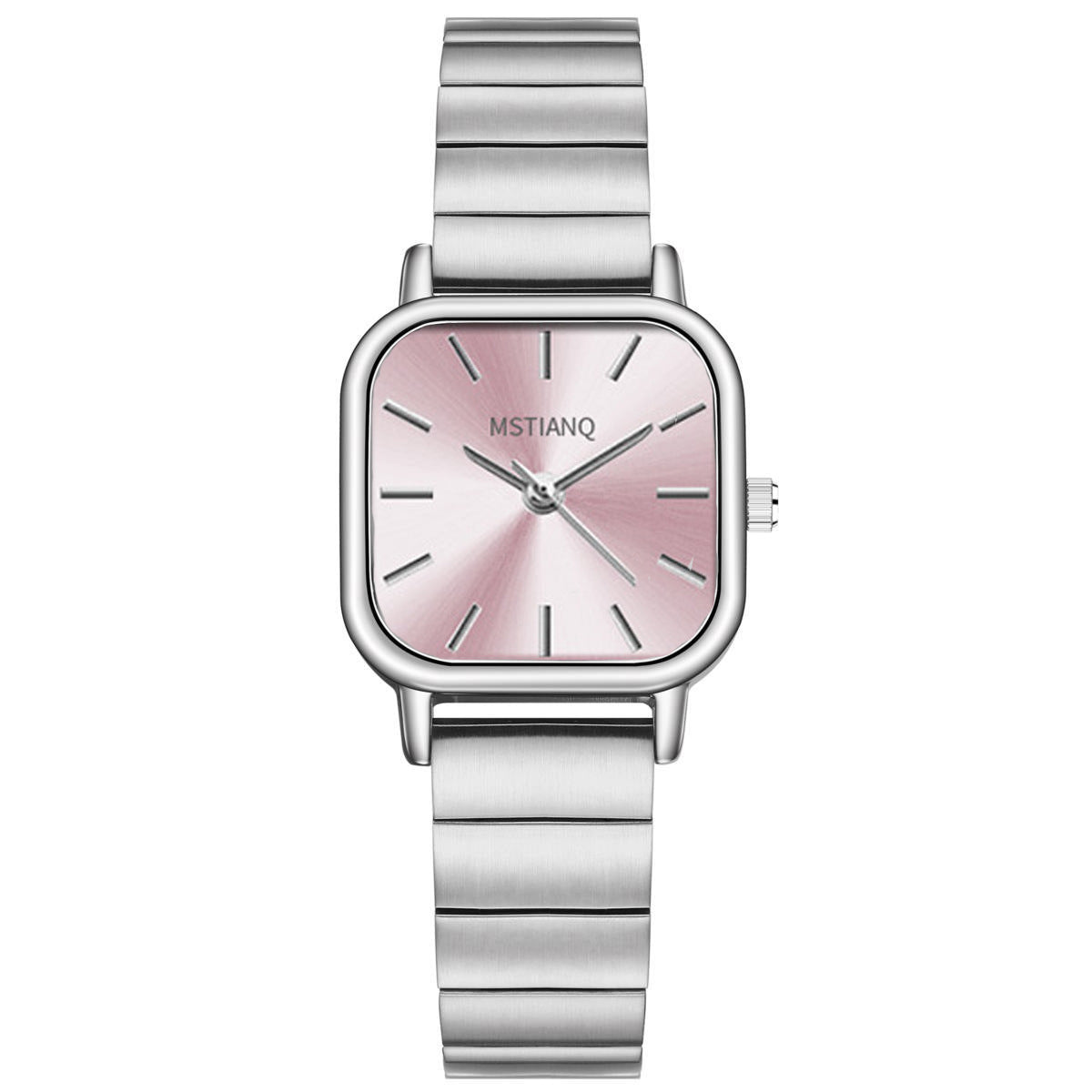 ins niche design women's fashion versatile watch female Korean version simple temperament student steel belt examination quartz watch