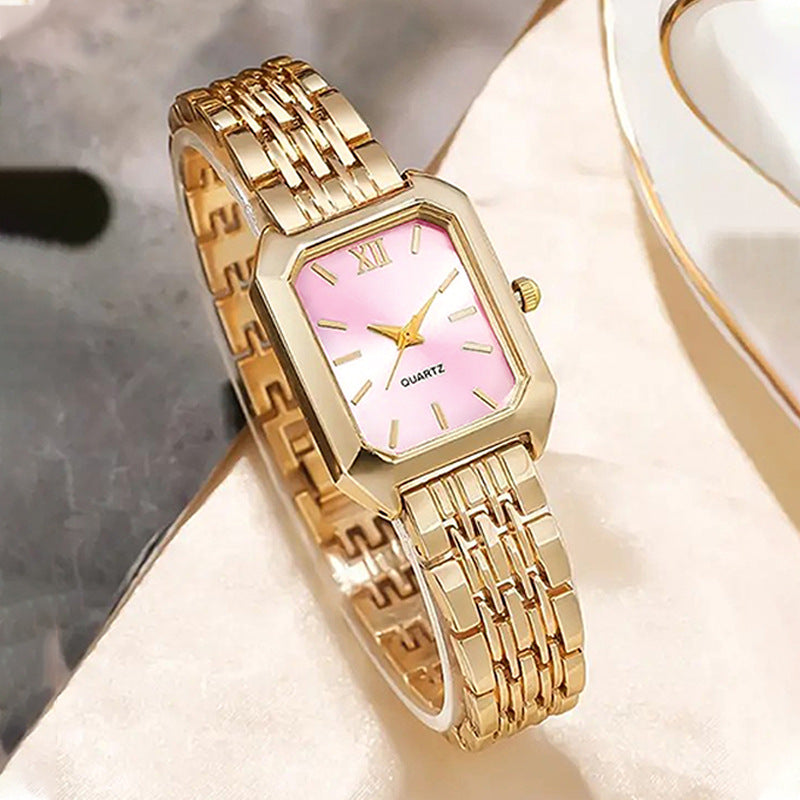 Starry sky leather belt model 2024 new genuine summer light luxury niche watch for women simple temperament small dial brand
