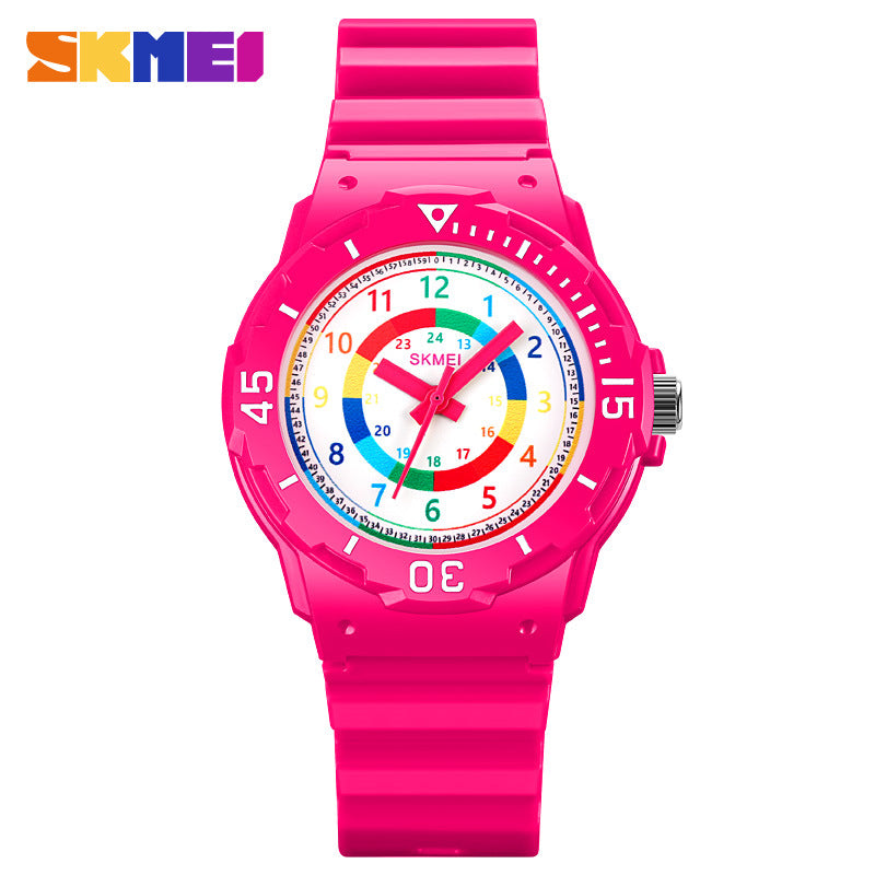 Shikemei fashion quartz watch waterproof trend watch factory price wholesale black case blue face