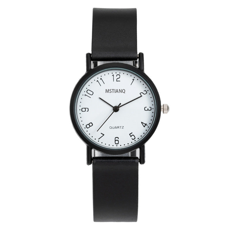 ins niche design women's fashion versatile watch female Korean version simple temperament student steel belt examination quartz watch