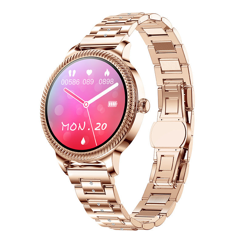 AK38 Women's Smart Watch with Heart Rate Monitor, Bluetooth Bracelet, Smart Sports Watch