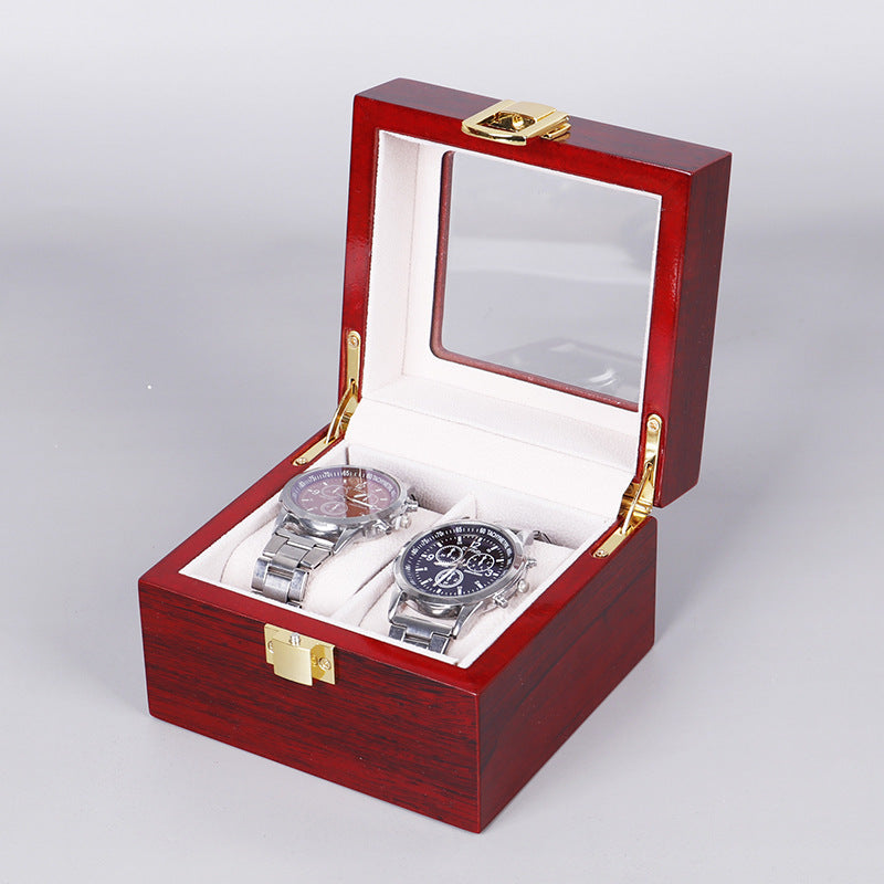 Baking Paint Watch Varnish Watch Storage Display Wooden Box