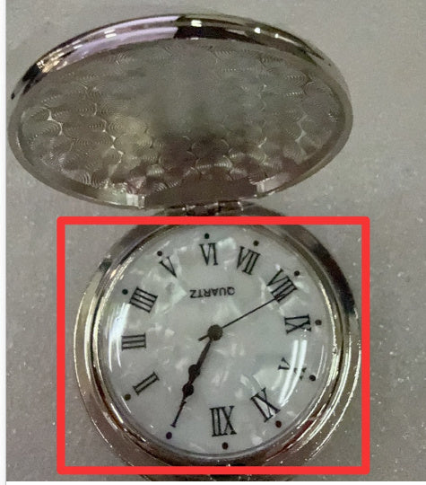Glossy Pocket Vintage Quartz Flip Pocket Watch
