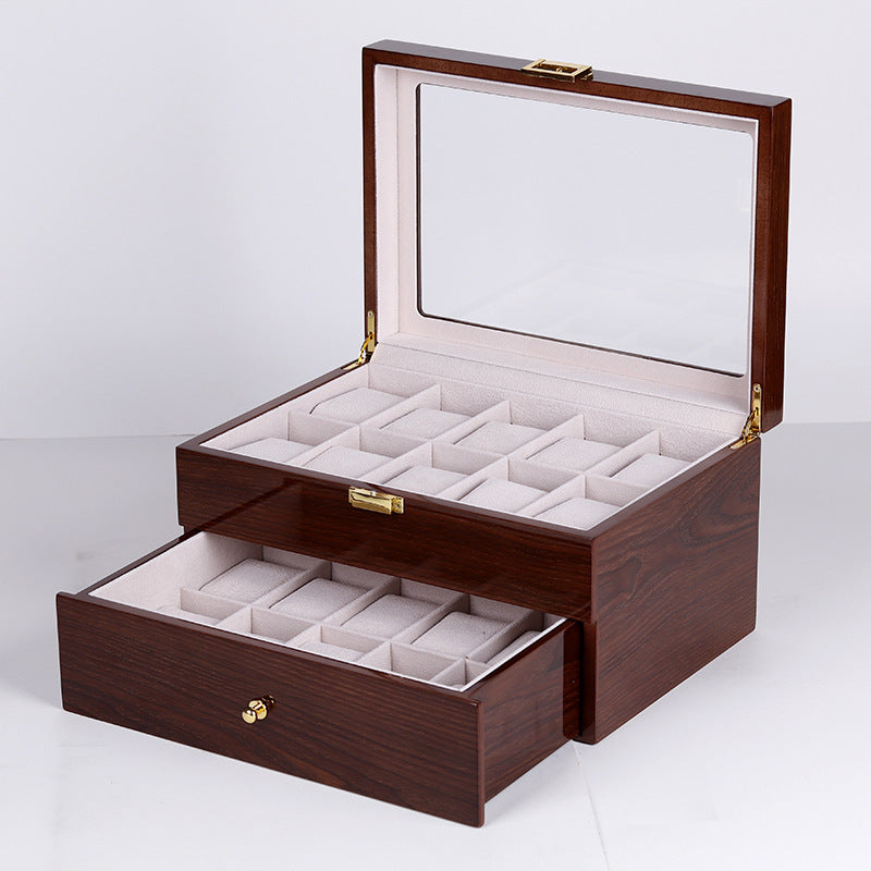 Baking Paint Watch Varnish Watch Storage Display Wooden Box